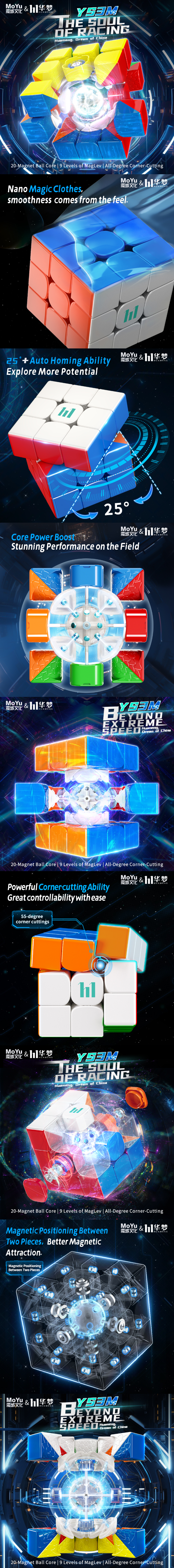 triboxストア / MoYu HuaMeng YS3M MagLev BC-20 UV-Coated